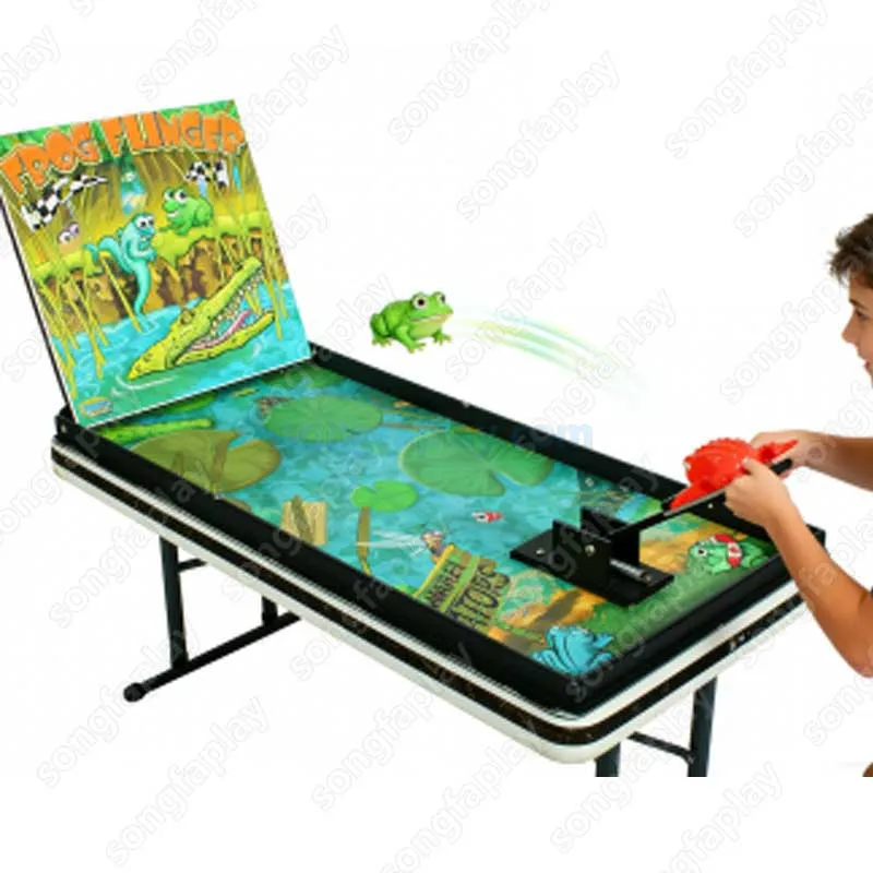 Frog Catapult Throwing Games Kids Skills Carnival Party Activities Playground Entertainment Machine Outdoor Playground