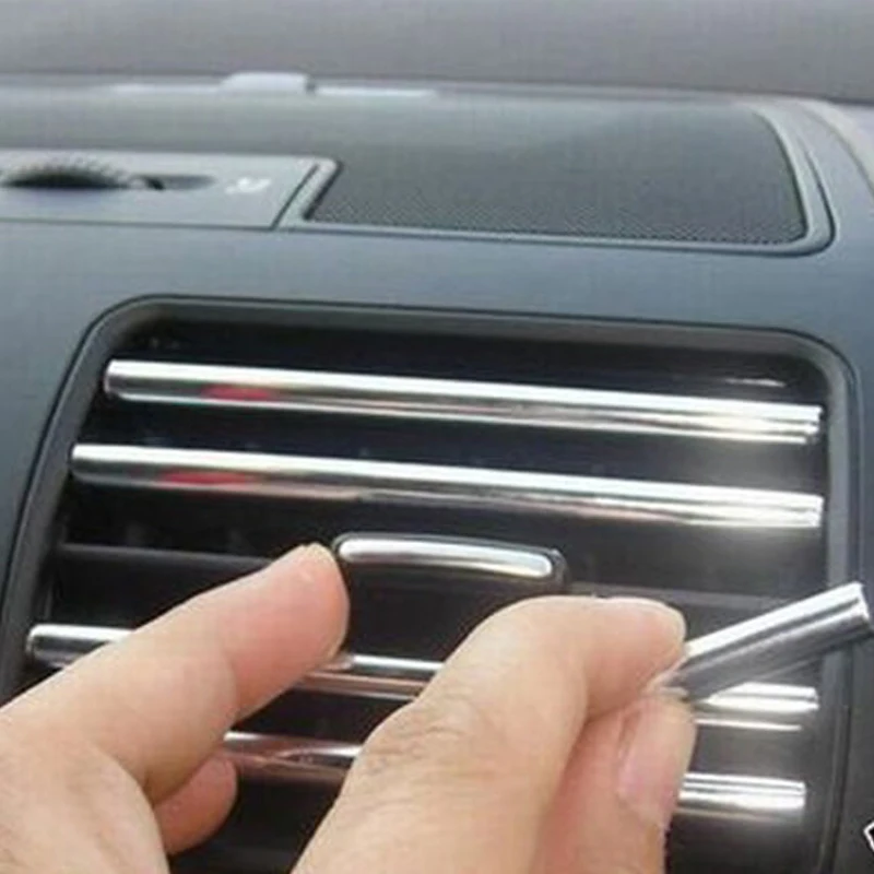 6M Car Door Chrome Moulding Trim Strip Edge Scratch Guard Protector Cover Strip Roll Chrome Styling Moulding Trim Strip