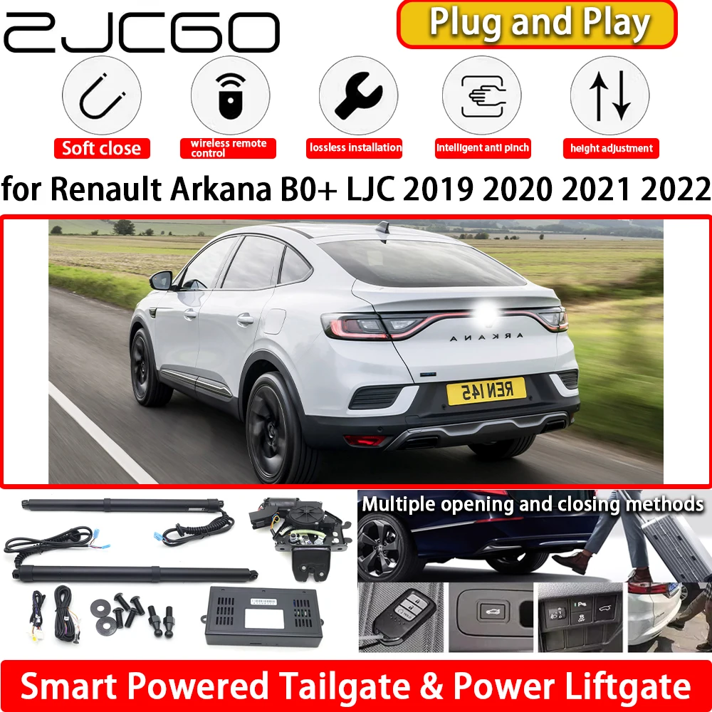 

for Renault Arkana B0+ LJC 2019 2020 2021 2022 OEM Automatic Electric Powered Tailgate Power Liftgate Tail Gate Lift Kit System