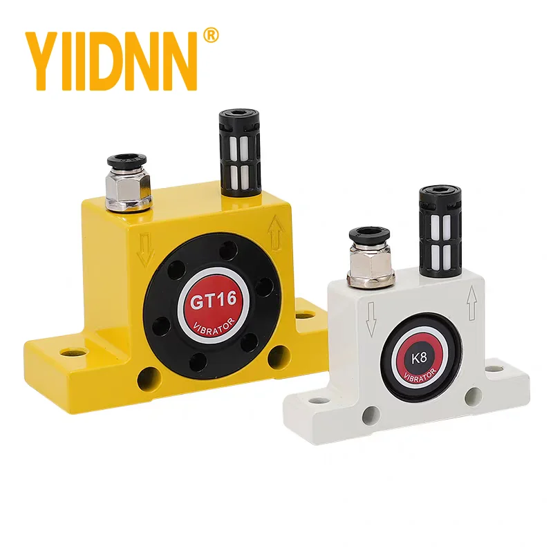 K Series Pneumatic Gear Vibrator Actuator Turbine Pneumatic Ball Vibrator Variants K6 K8 K10 K12 K16 K20 K25 K32 K36 K40 K48
