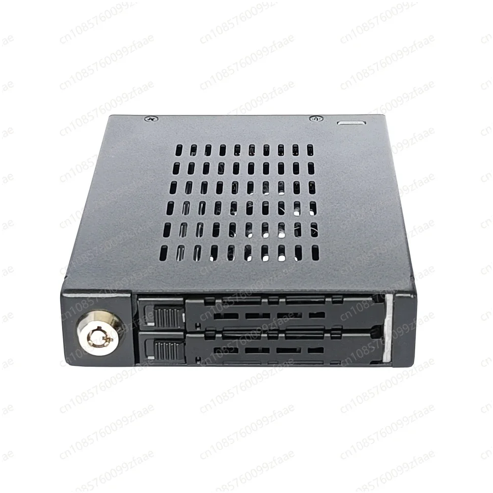 Built-in hard disk case, dual-disk 2.5-inch floppy drive SATA hot-swappable metal belt lock