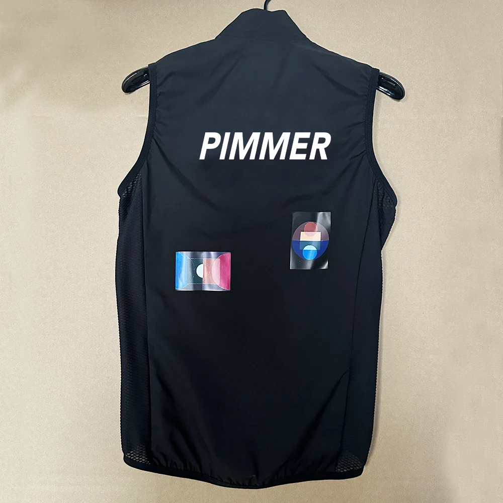 Men Cycling Vest PIMMER Lightweight Windproof Sleeveless Bicycle Gilet Slim Fit Breathable Quick Dry MTB Road Bike Cycling Vest