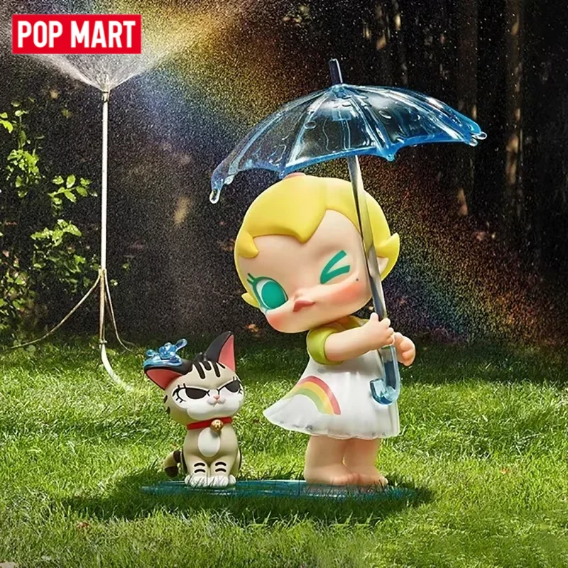 

POP MART Серия «Бэби Молли и Бэби Табби» — Сюрприз-бокс, коллекционная фигурка, украшение для рабочего стола, милый миниатюрный персонаж