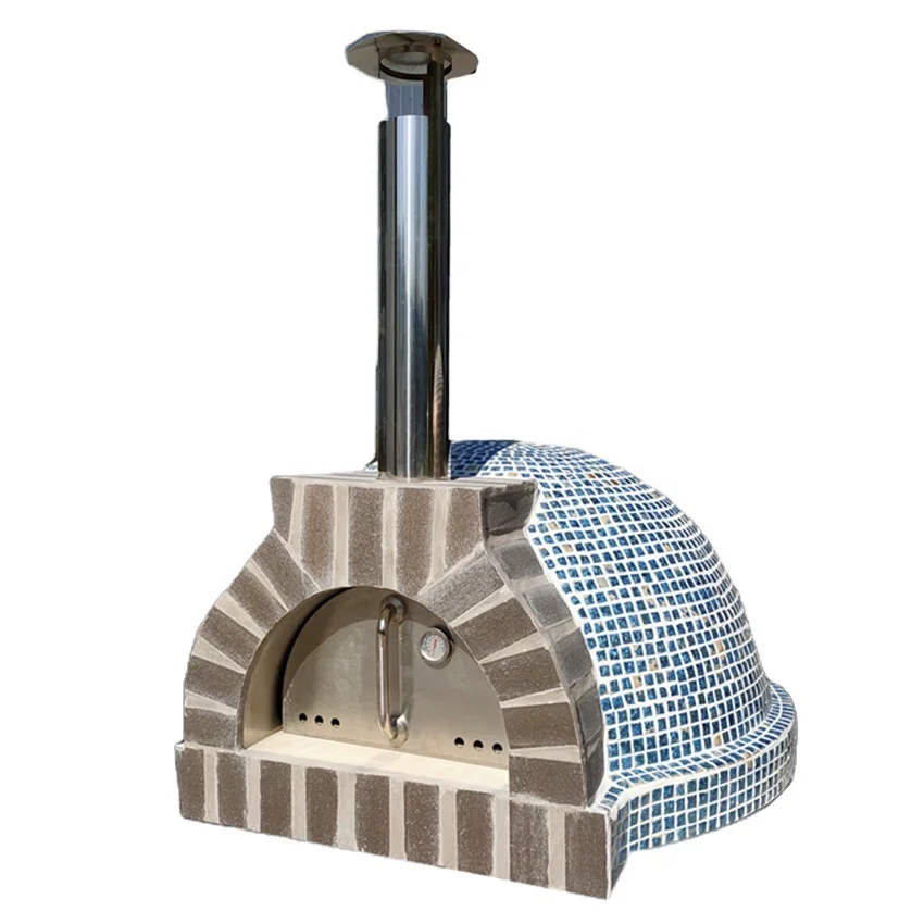hj-Wood Fire Pizza Oven Restaurant Insulated Brick Outdoor Pizza Oven Wood Fired Wood Pizza Oven for Sale@