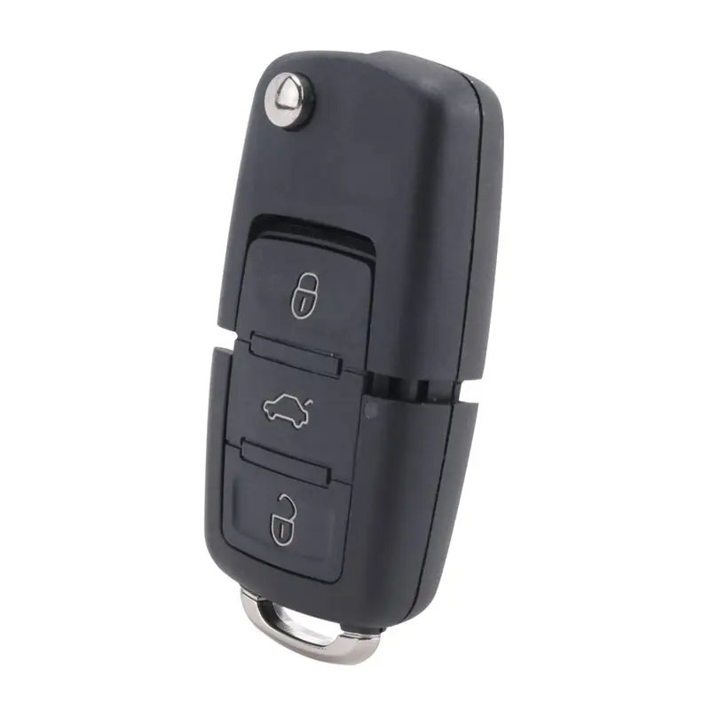 Easy To Use Car Remote Key For Xhorse XKB501EN Universal Wire Remote Key Flip Fob 3 Buttons For VW B5 Type VVDI Key Tool