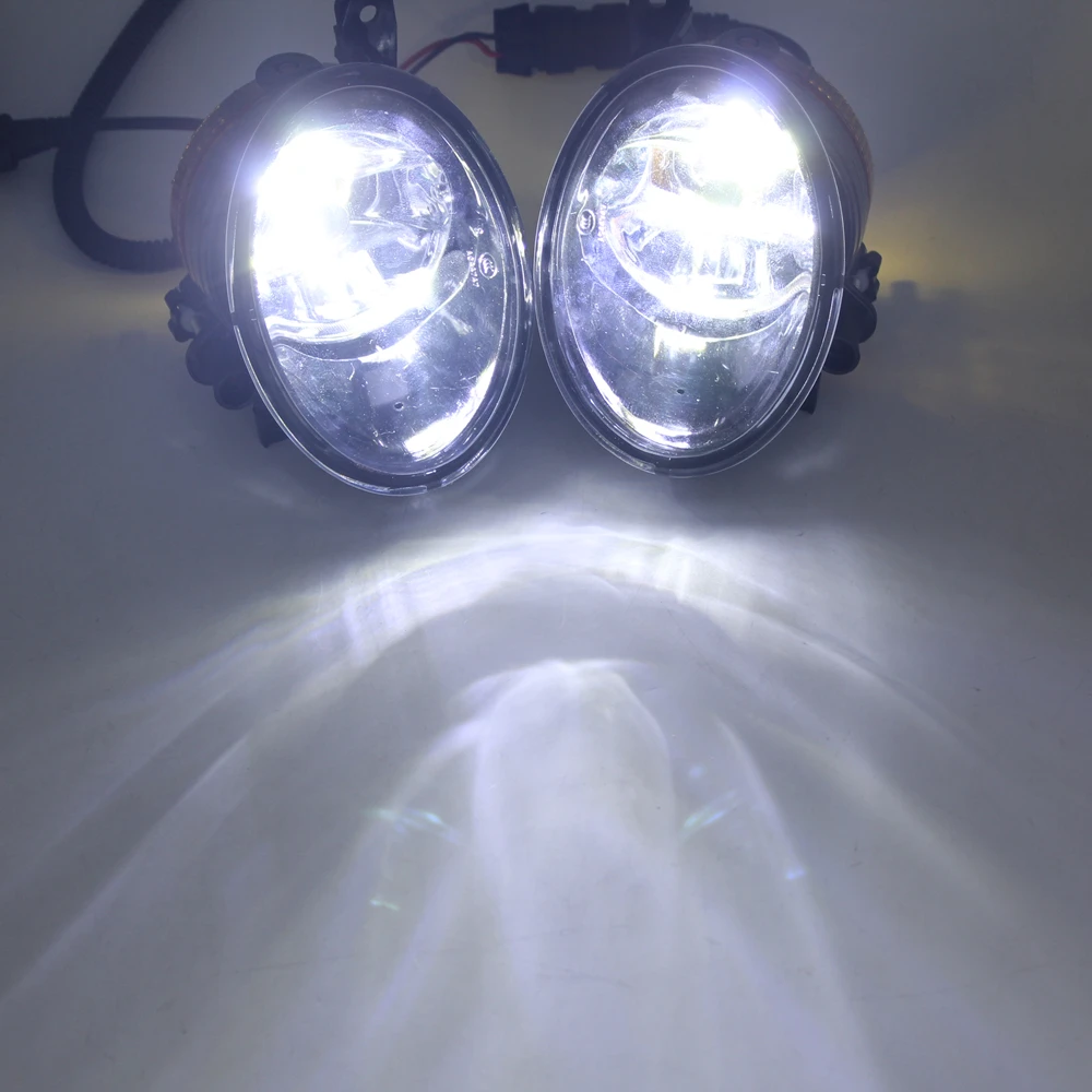 Przednia halogenowa lampa przeciwmgielna LED + przewód do VW Transporter Multivan Caravelle T5 T6 2010 2011 2012 2013 2014 2015 Car-Stying — zdjęcie 4