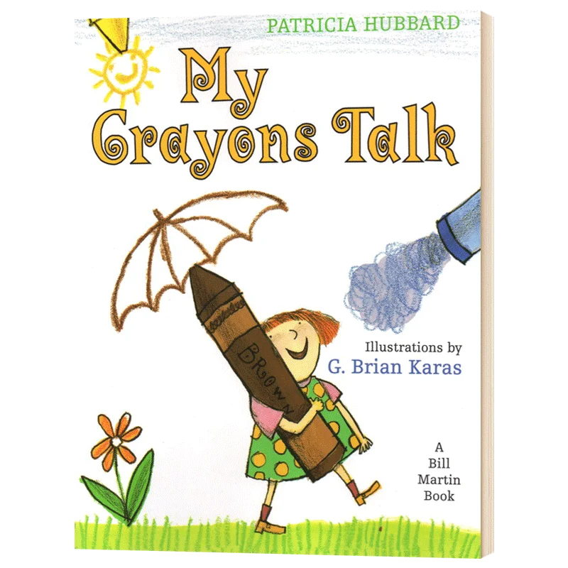 

My Crayons Talk, Children's books aged 3 4 5 6, English picture book, 9780805061505