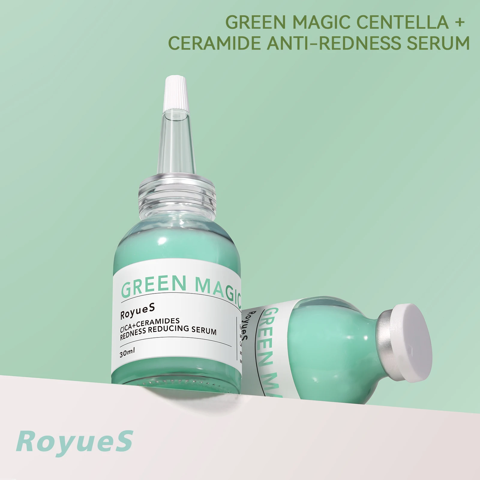 Centella asiatica Ceramide جوهر مضاد للأحمر ، مغذي للوجه ، مرطب وترطيب