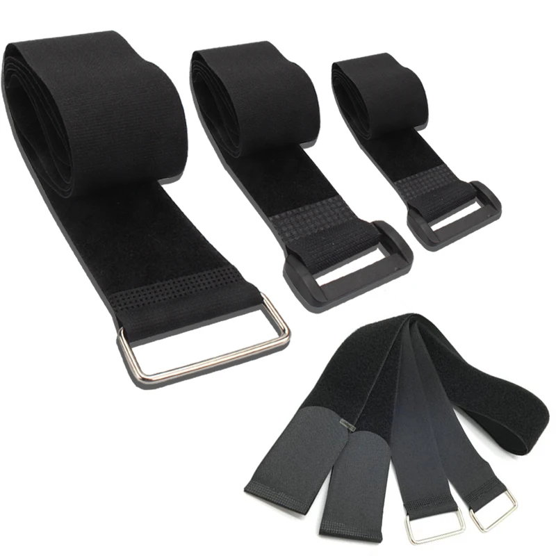  1005 cm Nylon Cargo Straps Hook and Loop Fastener Ratchet Belt Luggage Holder Fastener For Motorcycle Bike Outdoor Camping Bags 