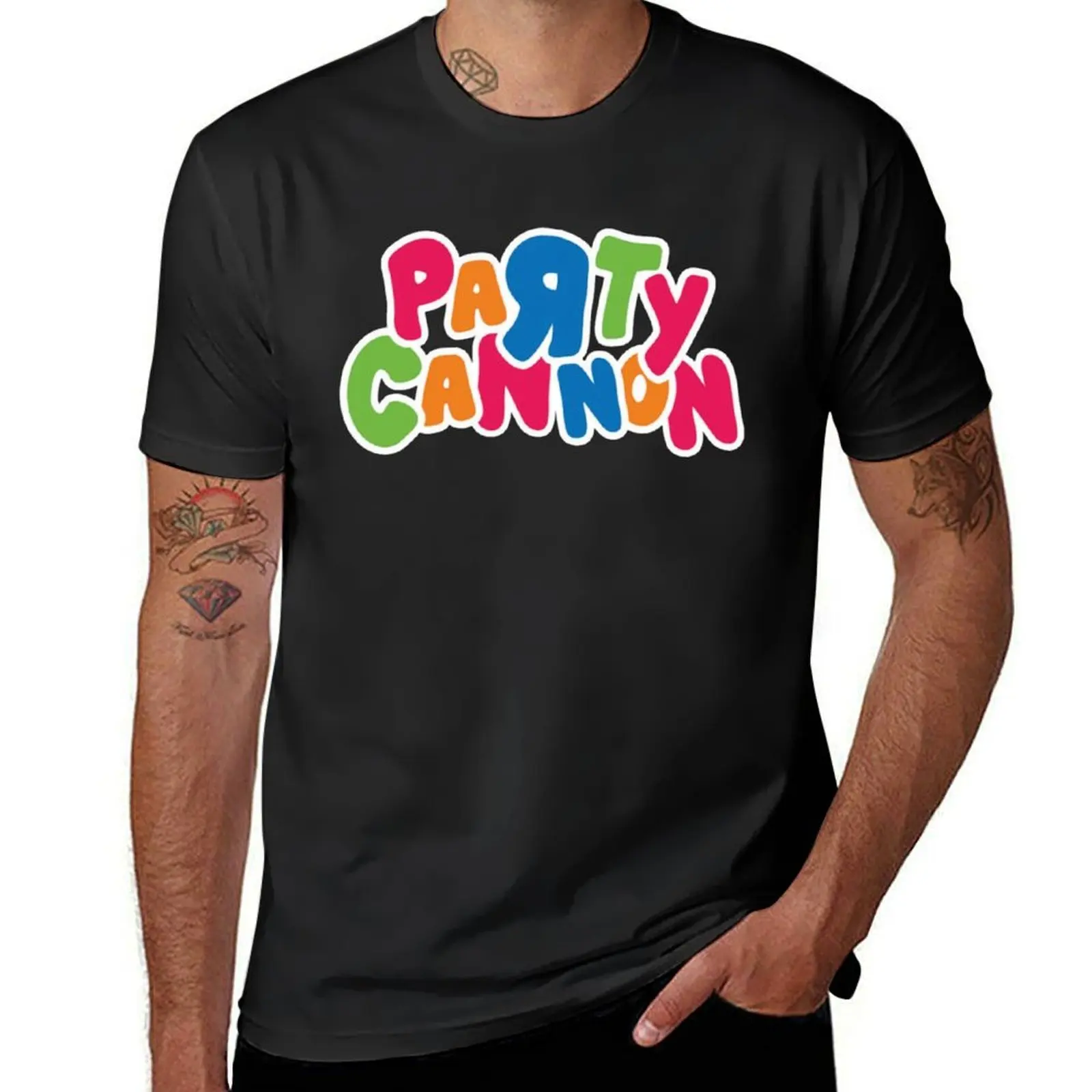 PARTY CANNON T-Shirt customs design your own shirts graphic tees vintage mens graphic t-shirts big and tall