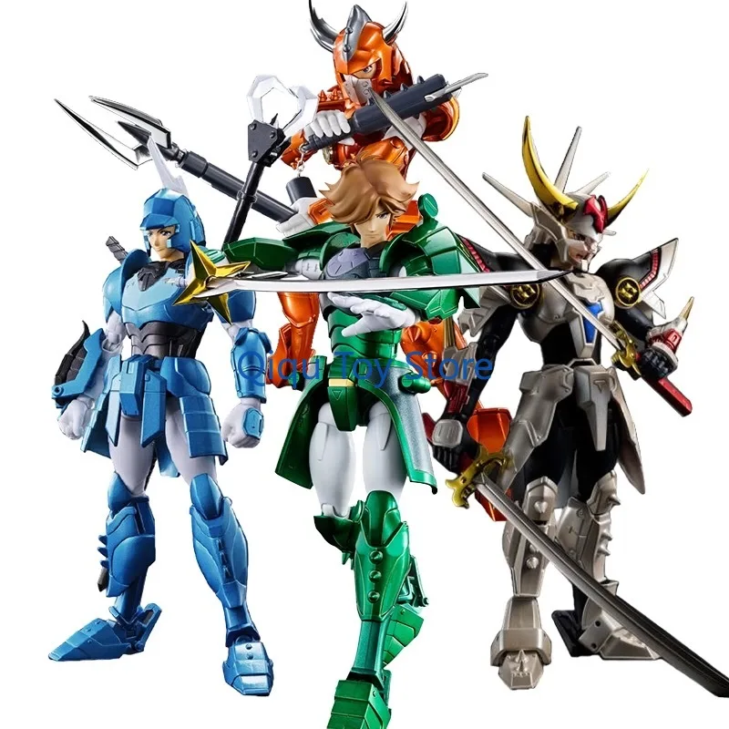 Original In Stock Sentinel Yoroiden Samurai Troopers Ronin Blaze Flame God Anime Figure Collection Model Dolls Action Figurine