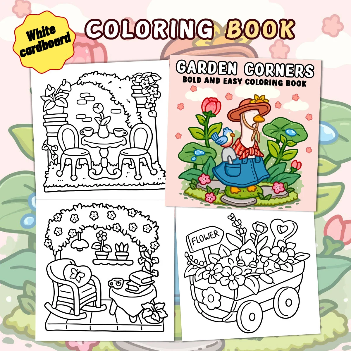 Libri da colorare d'amore accoglienti, scene romantiche, colorazione facile, per genitori in casa - Fai da te per bambini, rilassarsi, sbloccare, aumentare la creatività