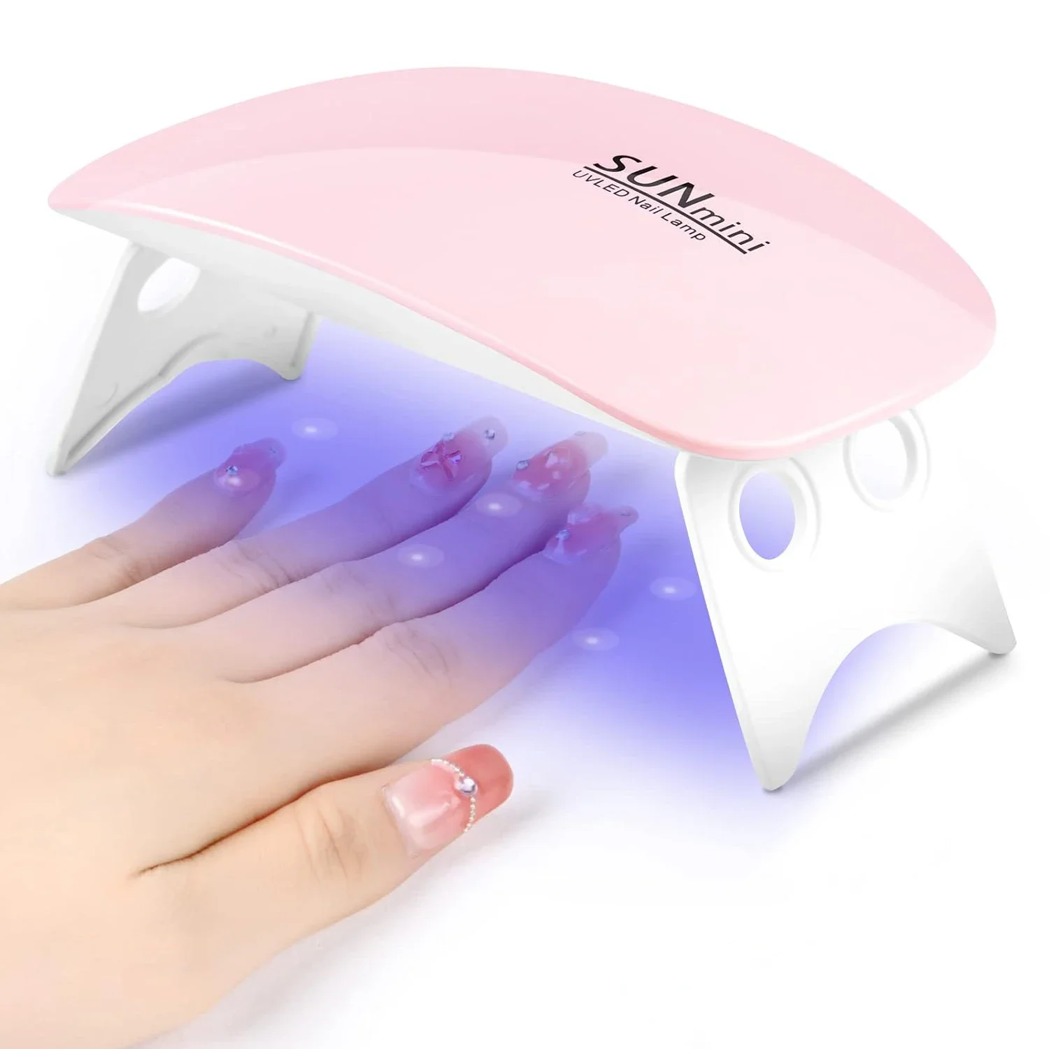 6W mini draagbare nageldroger, oplaadbare UV/LED-nagellamp – professioneel manicurehulpmiddel voor salon en thuisgebruik