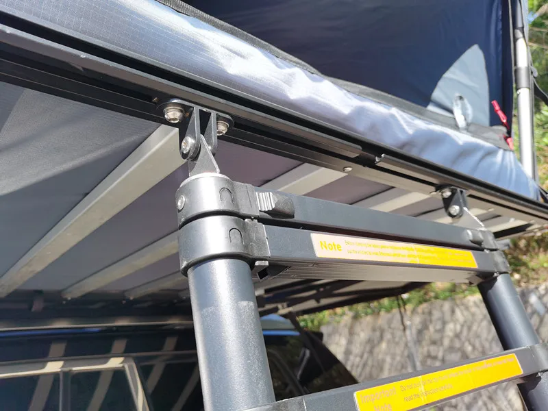 Lightweight 600D Cover Off-road Roof Top Tent Aluminum Rooftop Tetn Overland and Camping Car Roof Top Tent 6
