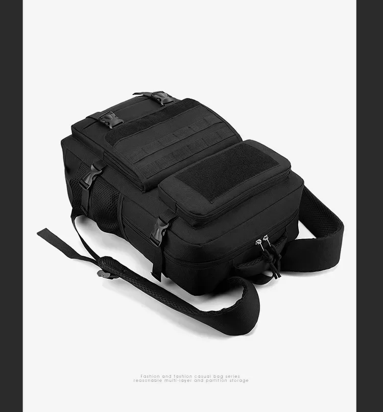 40L wasserdichter taktischer Rucksack, multifunktional, langlebig, große Kapazität, Outdoor-Reisetasche, Wandertasche, Jagdtasche, Herren-Umhängetasche – Detail 12