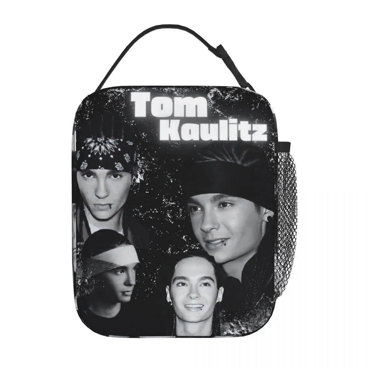 Tokio Hotel Tom Kaulitz Thermal Insulated Lunch Bag for Office Portable Food Bag Container Men Women Thermal Cooler Food Box