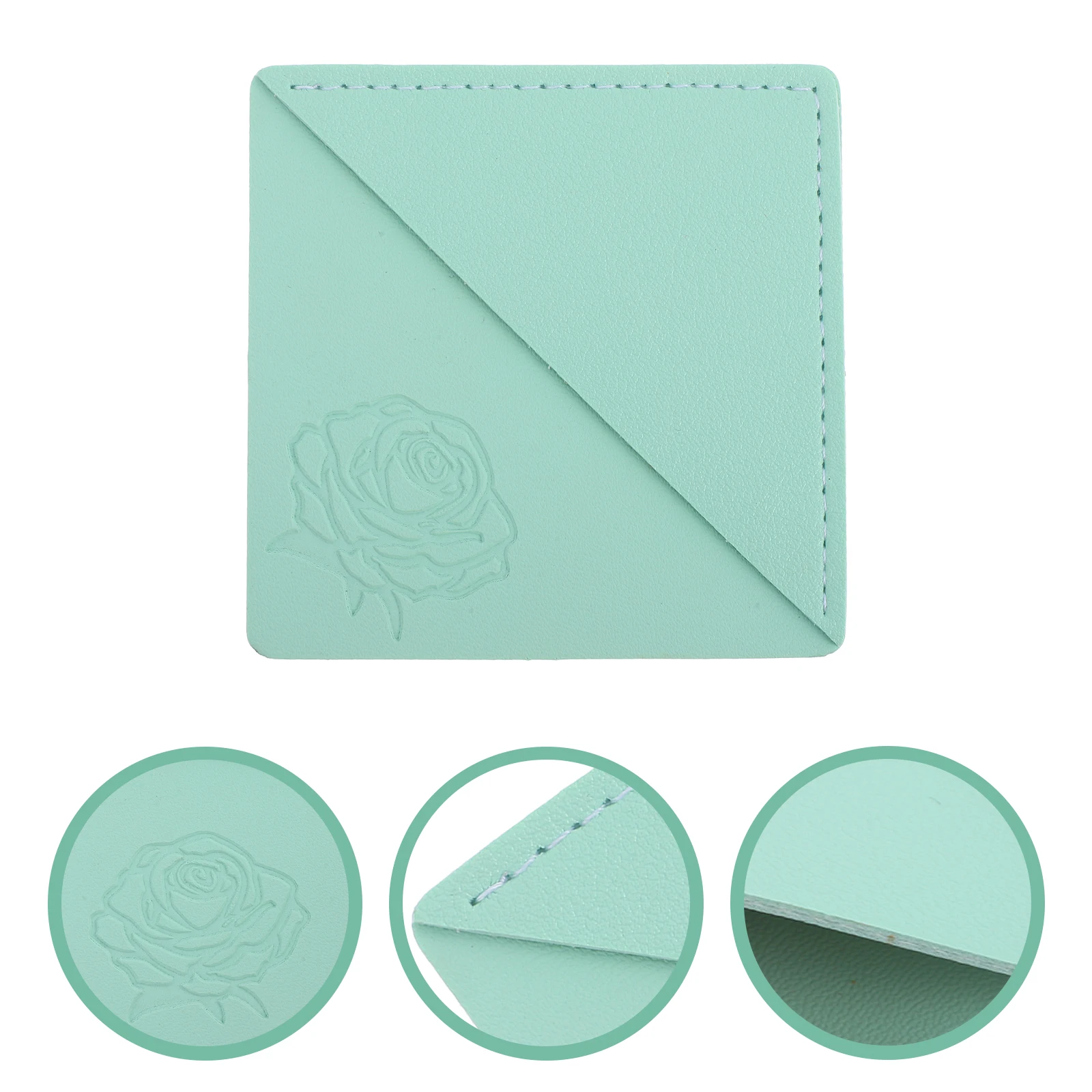 

Square Waterproof Bookmark Rose Pattern Magnetic Page Protector For Bible Students Kids Book Lovers Corner Clip Lightweight