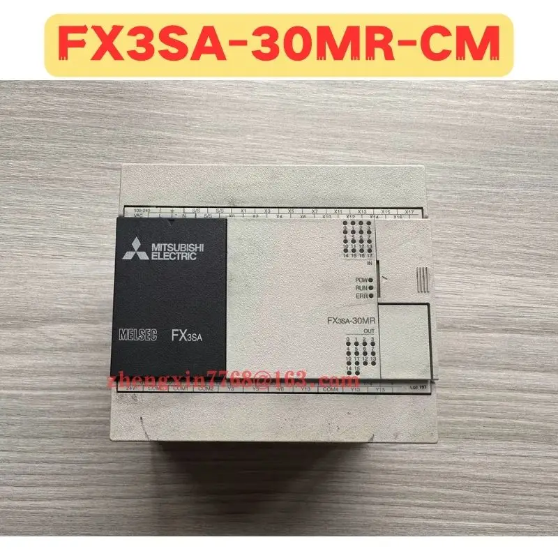 

Used PLC FX3SA-30MR-CM FX3SA 30MR CM Normal Function Tested OK