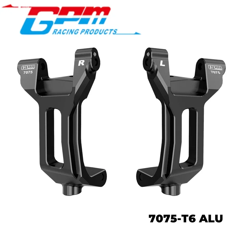 GPM TPS019 7075 ALLOY FRONT CASTER BLOCKS FOR TRAXXAS 1/6 FUNCO PRO SCALE 2WD SAND CAR 8S RC Upgrade