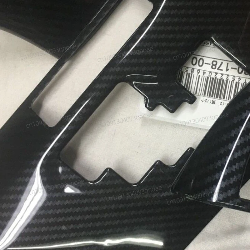 

NEW For Ford Focus MK3 2012 ABS Carbon Fiber Style Decoration Accessories Car Center Console Interior Cover Door Trims Stickers