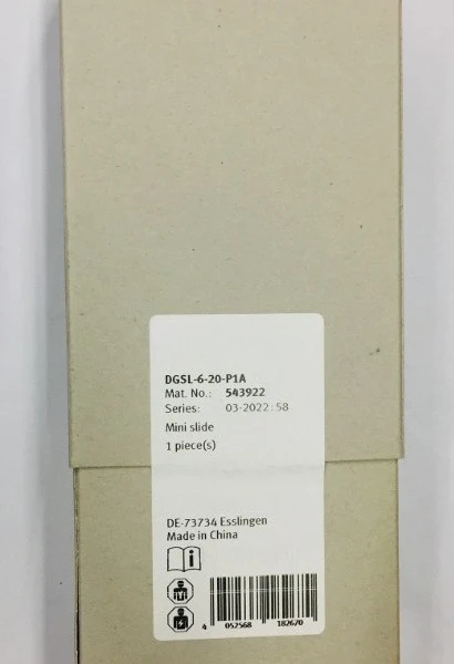 

Brand New DGSL-6-20-P1A 543922 Fast delivery