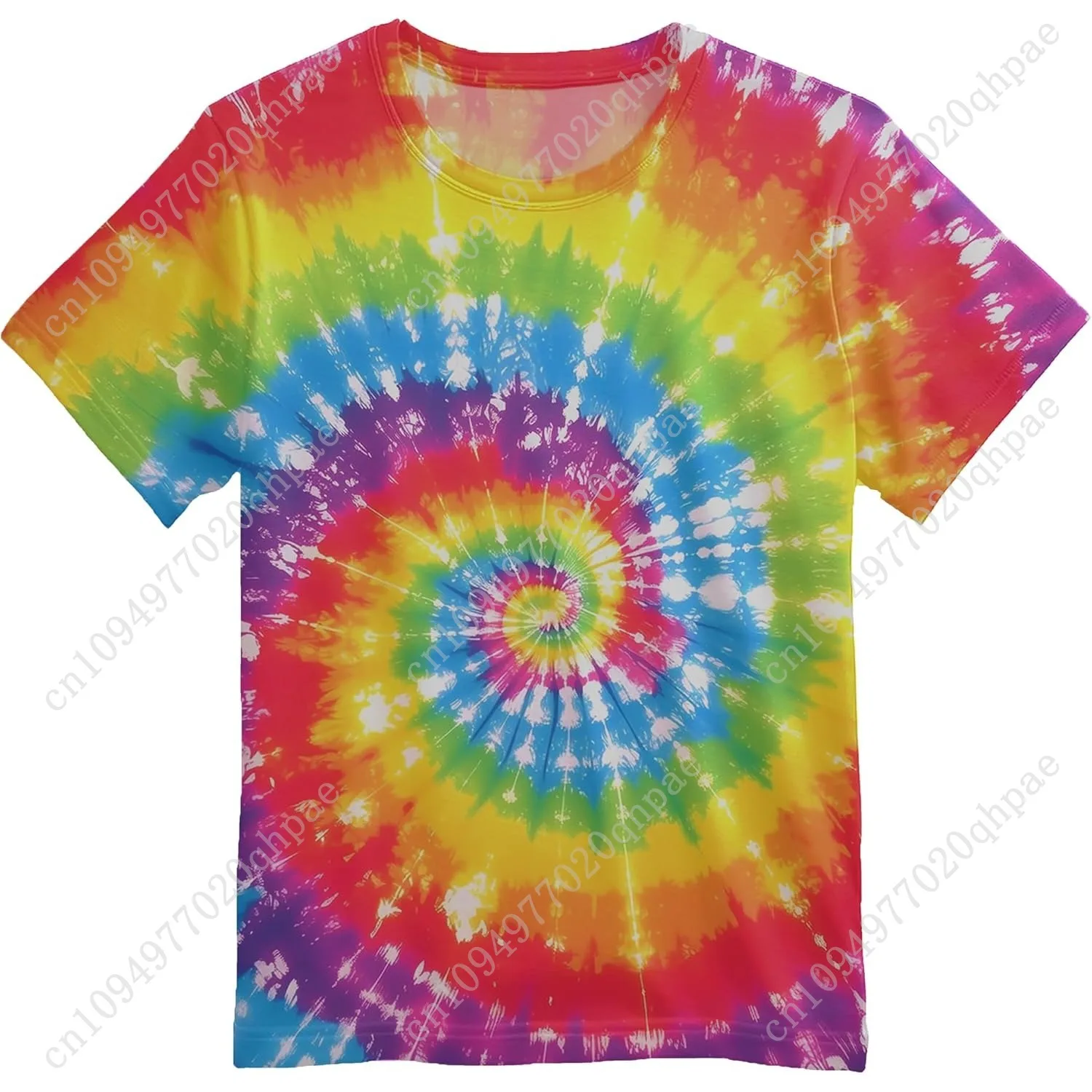 T-shirt grafica 3D per ragazzi e ragazze, girocollo casual traspirante a maniche corte, maglietta per bambini adolescenti