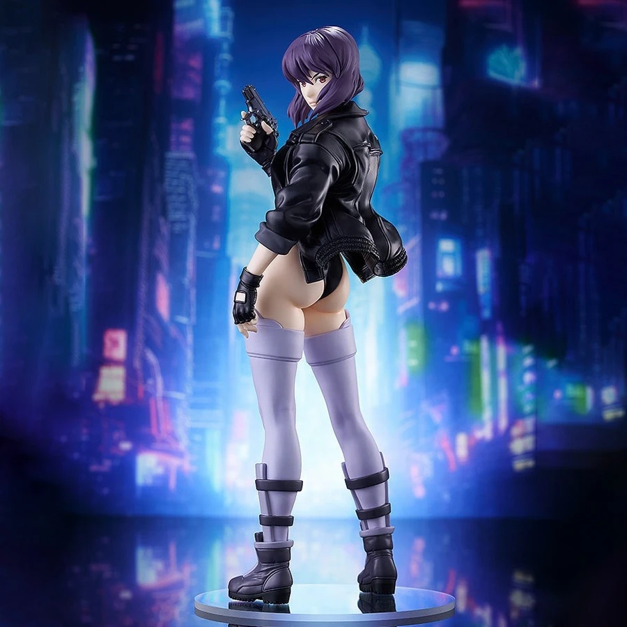 18 cm/7,09 Zoll Koukaku Kidotai S.A.C. Anime Figur Kusanagi Motoko Action Figur Raumdekorationen PVC Sammlung Modell Puppe Spielzeug