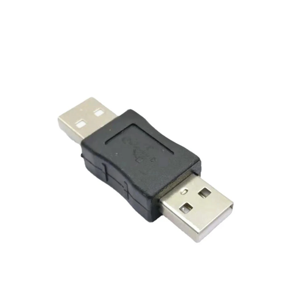 USB 2.0 Type A Male to Male Coupler Adapter plug socket Connector for PC Laptop Diy Extender Cable Converter
