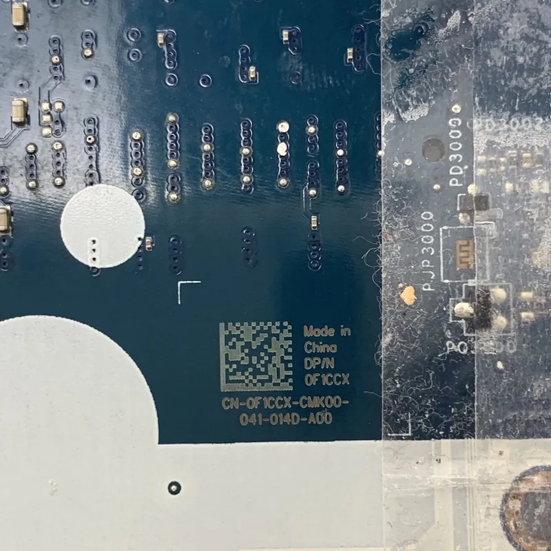 

For DELL Alienware Area-51M Mainboard CN-0F1CCX 0F1CCX F1CCX Laptop Motherboard DDQ70 LA-G881P 100% Fully Tested Working Well