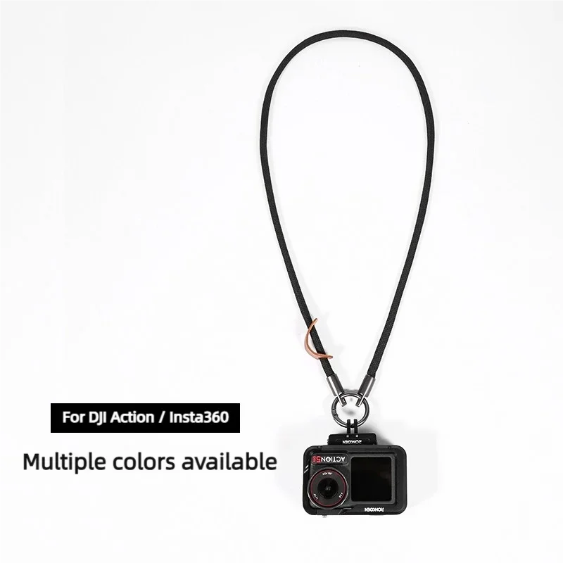Universal anti-loss mobile phone camera lanyard is suitable for DJI Action 5Pro lanyard sports camera accessories Action3/4 view 2