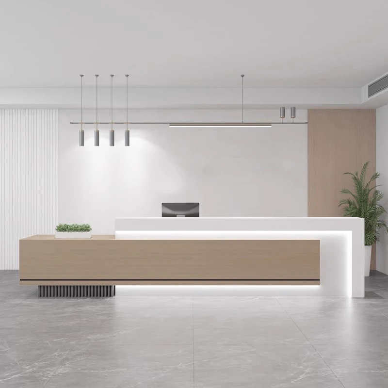 

Modern Office Reception Desks Beauty Salon Coffee Shop Spa Cashier Counter Supermarket Comptoir De Caisse Boutique Bar Furniture