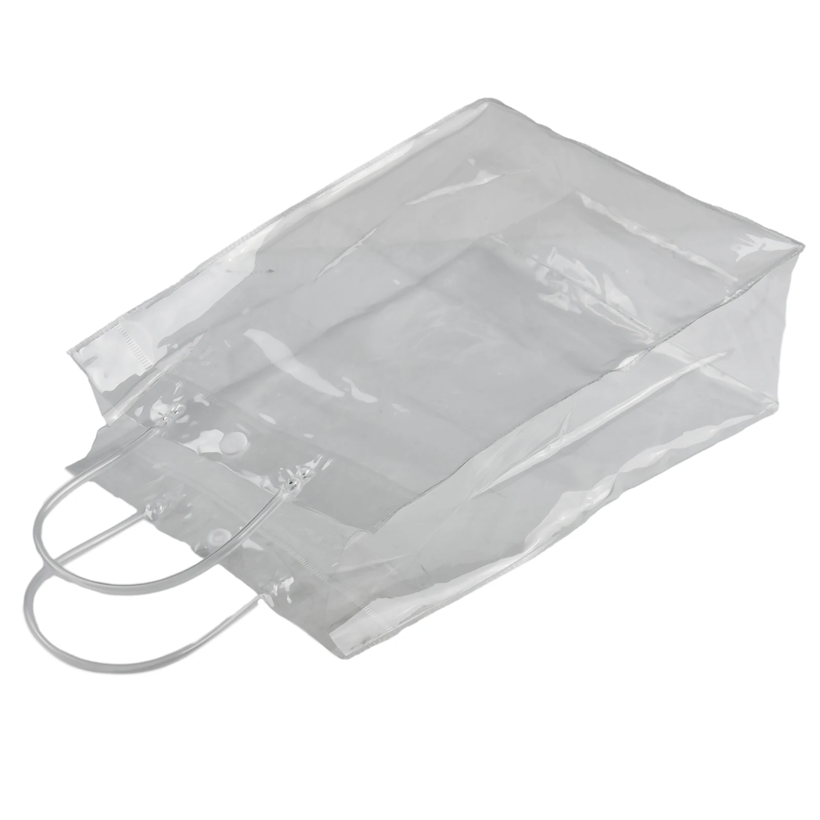 Ice Wine Bag Wine Beer Champagne Bucket Beverage Bottle Cooler Transparent PVC Cooler Ice Bucket Wine Champagne Bottle Cooler