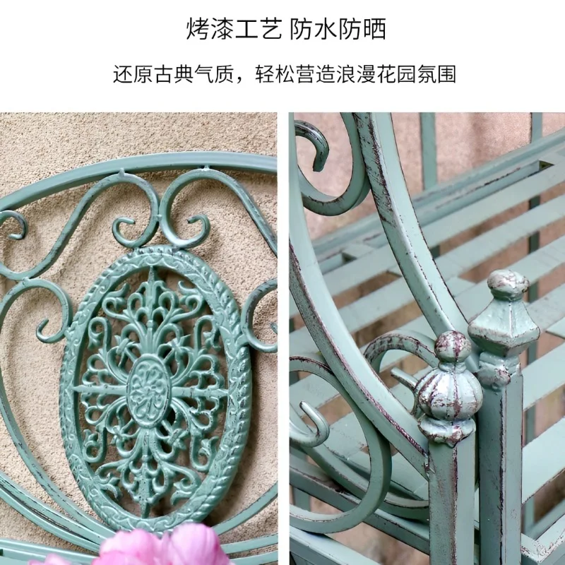 Rak bunga luar ruangan, rak pot bunga dekoratif sudut balkon halaman taman dari besi, rak bertingkat dari lantai hingga langit-langit