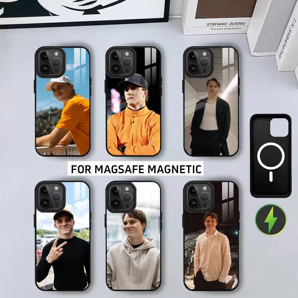 

Чехол для телефона Sunshine boy O-Oscar P-Piastri для iPhone 17,16,15,14,13,12,11 Plus, Pro Magnetic для беспроводной зарядки Magsafe