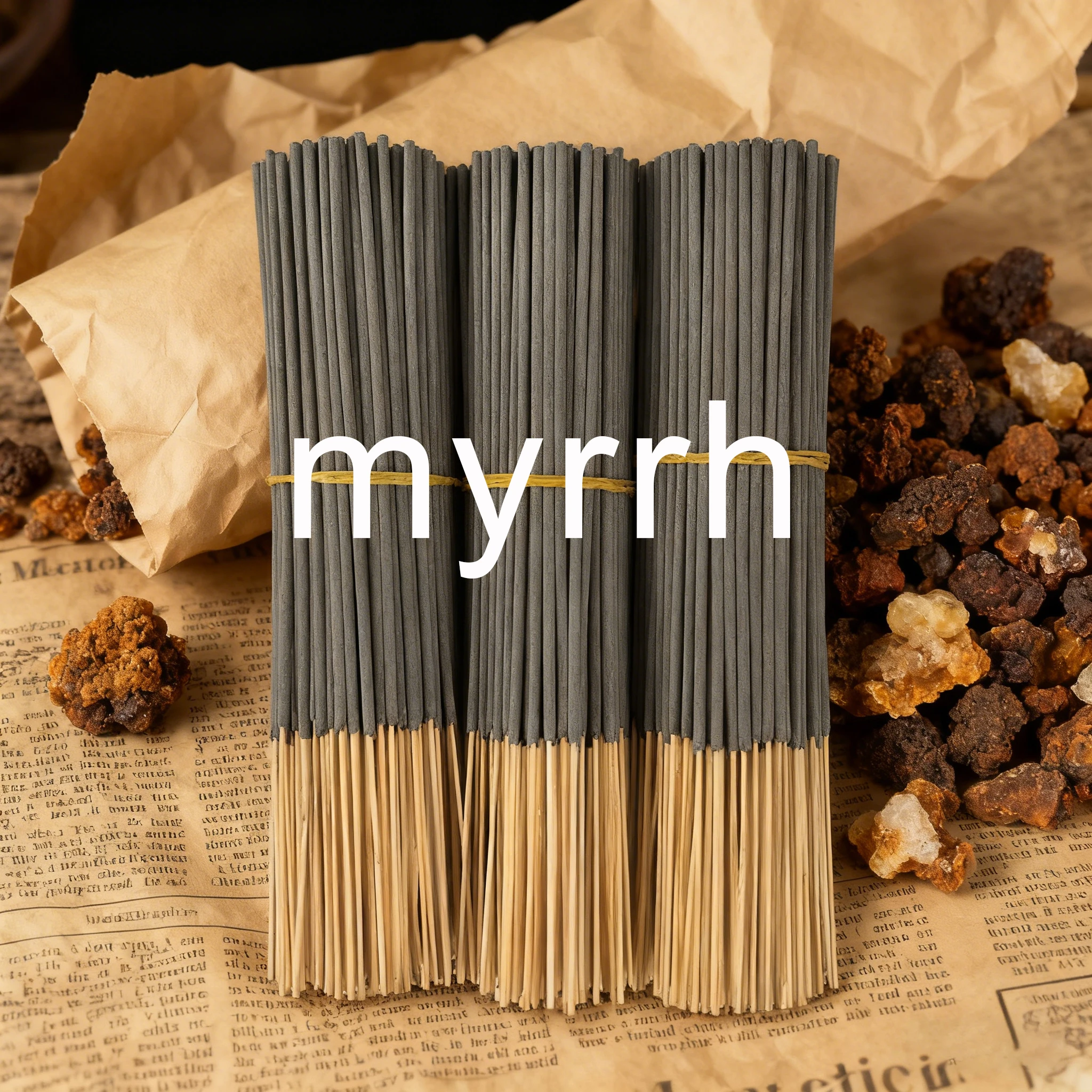 20/50/100/200/403 Stück, handgefertigte, hochwertige Myrrhen-Räucherstäbchen – künstliches Holz, das Rauchgeruch neutralisiert, die Luft reinigt und einen langanhaltenden Duft verleiht. Geeignet für den Einsatz zu Hause, beim Camping, im Garten, am Pool und bei Outdoor-Aktivitäten – zur Luftreinigung und zur Entspannung, als Dekoration für Feiertage (Halloween/Weihnachten/Ostern/Thanksgiving). – Detail 5