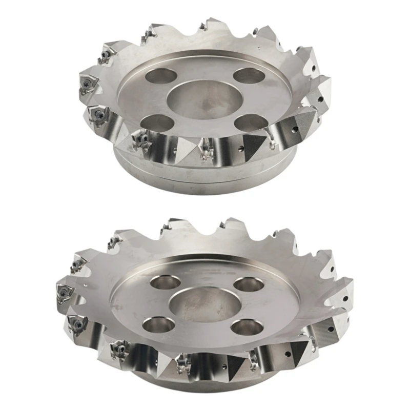 KT CNC MFWN MFWN900 Double sided hexagonal heavy cutter head inserted with WNMU WNMU0806 matched with BT NT  HSK FMB tool holder