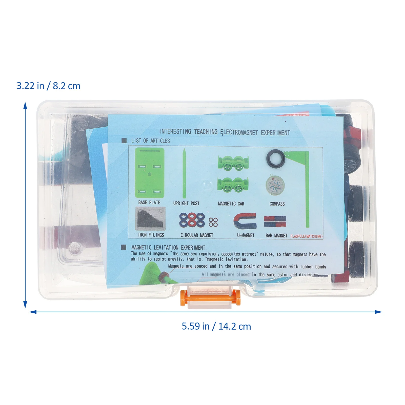 1 set 1 Set Magnetic Science Experiment Kit Physics Magnetism Lab Experiments For Kids Educational Home Teaching Science Project