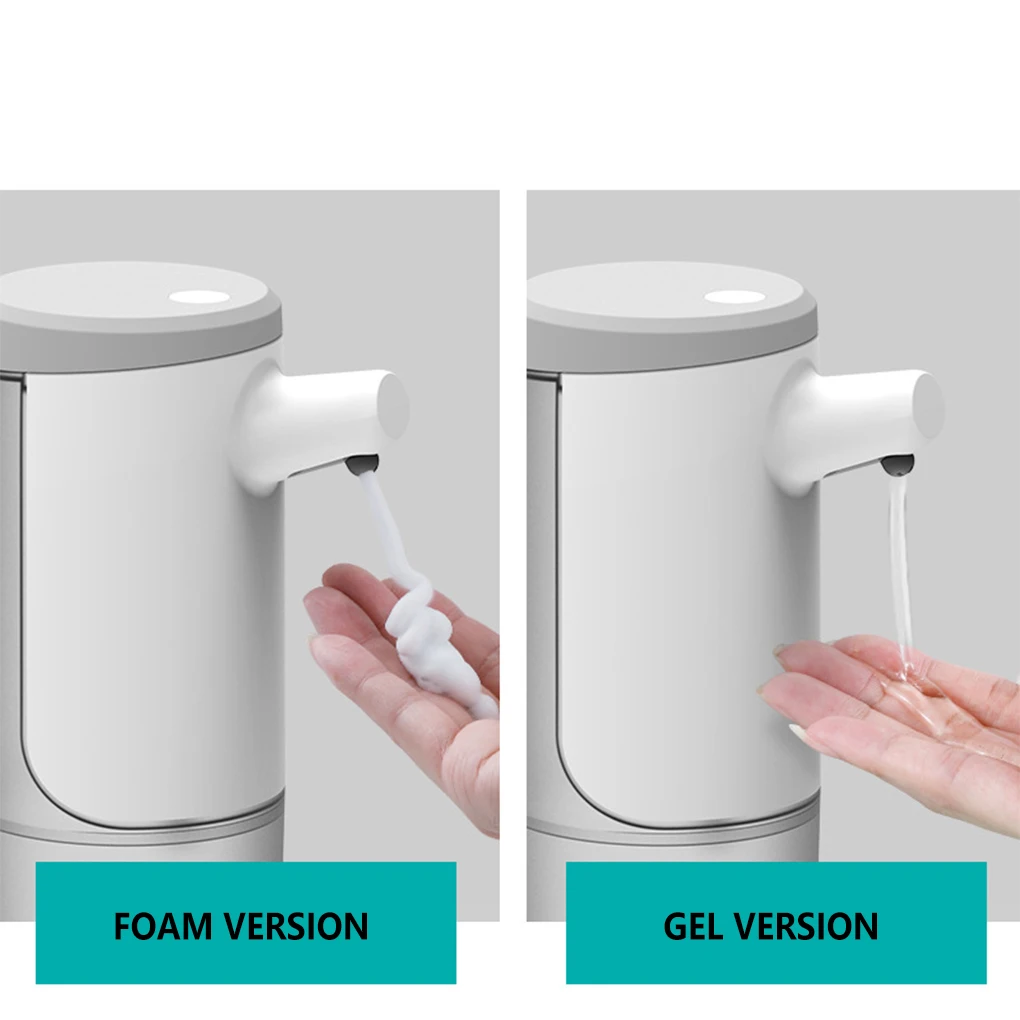 450ml Hand Wash Dispenser Lavatory Induction Gel Dispensing Machine Refillable Noncontact Automatic Hotel Accessory