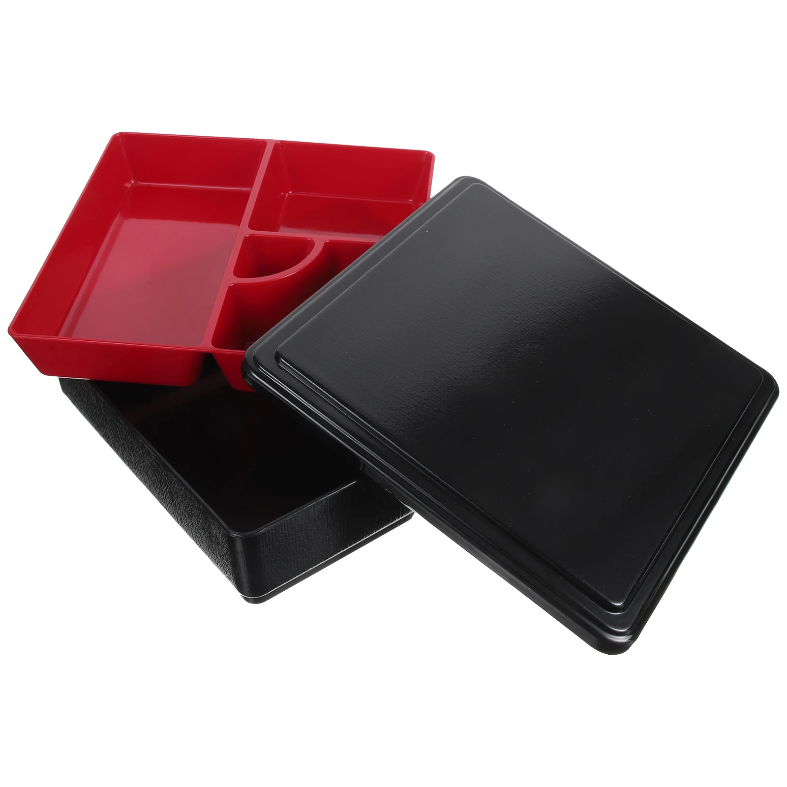

Sushi Balanced Nutrition Snack Boxes Container with Lid Heating Men's Compartment Food Abs