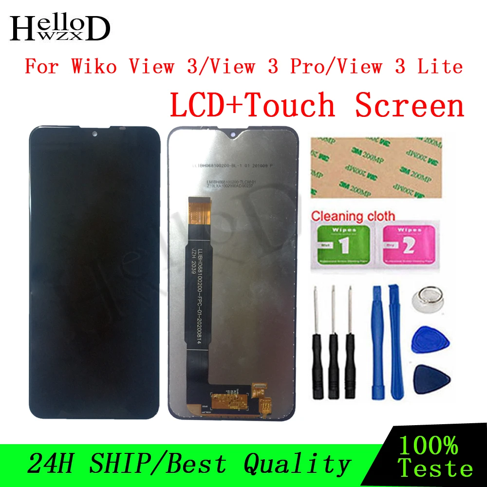 Replacement LCD Screen For Wiko View 3/View 3 Pro/View 3 Lite