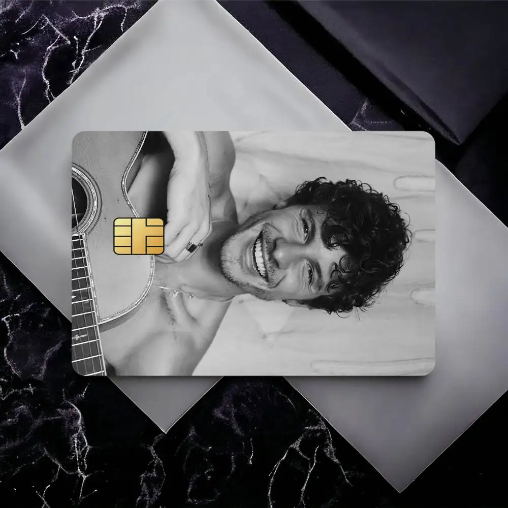 Singer S-Shawn Mendes Credit Card Skin Stickers for Bank Card Bus Metro Card Sticker Waterproof Gift