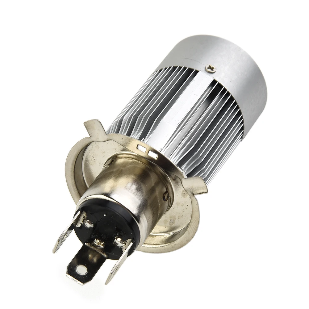 1PCS LED Headlight Bulb 25W H4 HB2 9003 Motorcycle LED Headlight Kit Hi/Lo Power Bulb With Angel Eyes Waterproof Moistrure Proof