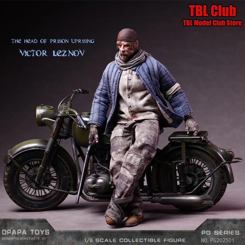 

In Stock OPAPA TOYS PG202501 1/6 Scale Classic Jailbreak Scene Spy Game Leader Victor 12-inch Full Set Action Figure Soldier