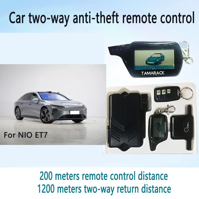 

For NIO ET7 car Dual Anti-theft multi-function remote control automatic sensing remote control set