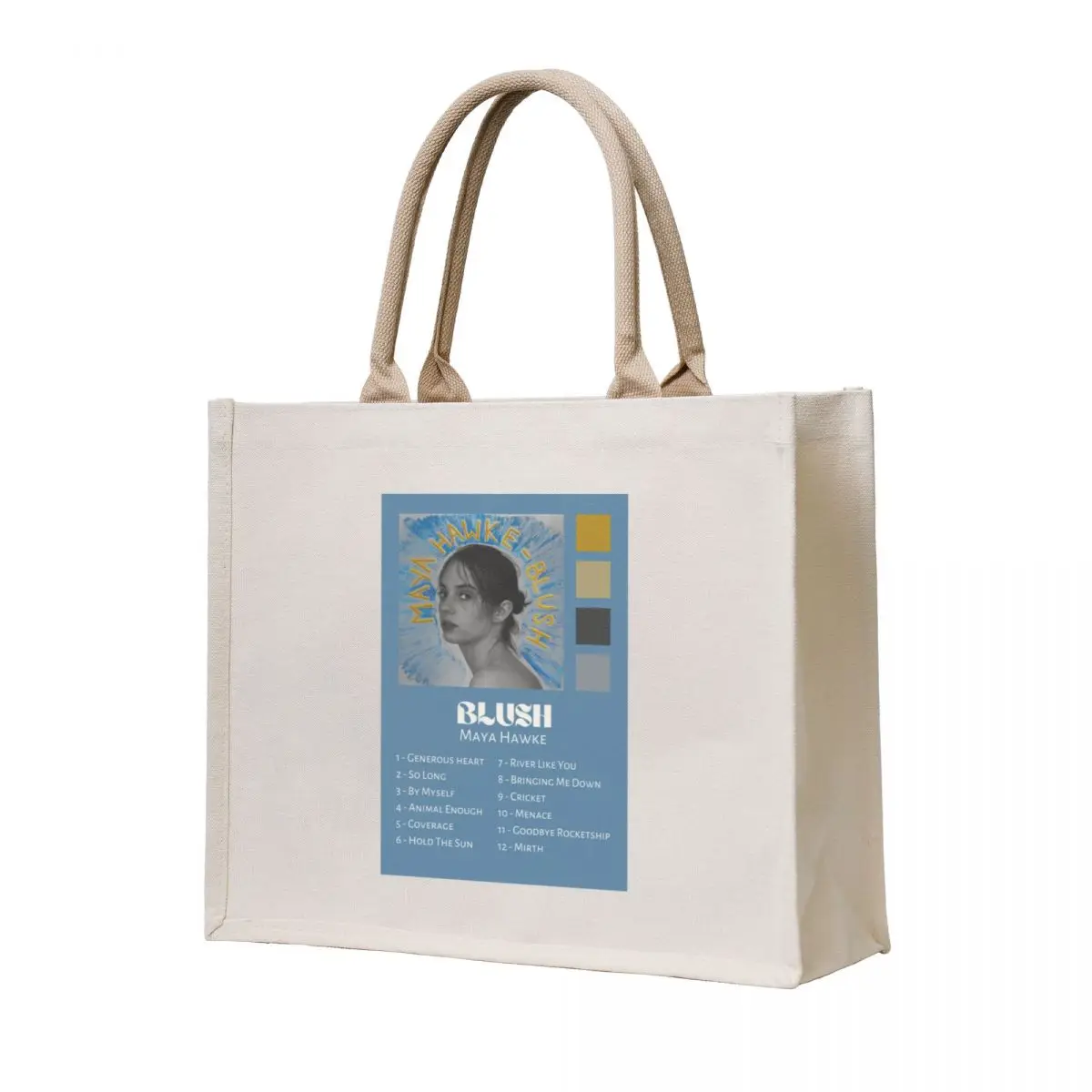 

Blush Maya Hawke Tote Bag shopper bag woman reusable grocery bags tote bags men