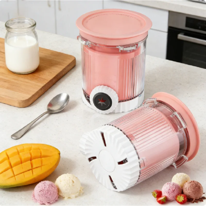 Ersatzbehälter für Ninja Swirl von Creami Pints und Deckel, Creami Swirl Pint Behälter kompatibel mit NC700 NC701 – Detail 4