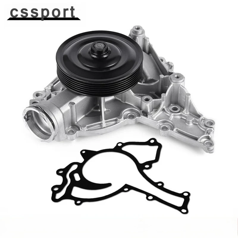 

Высококачественный алюминиевый водяной насос для 2007-2011 R350 4Matic использует болты с резьбой для позиций натяжного шкива, серебристый