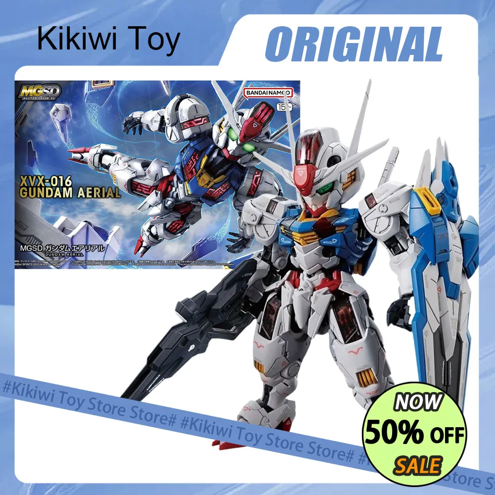 

Оригинальный MGSD XVX-016 AERIAL, сборная фигурка, модель, комплект, мобильный костюм, ведьма из Меркурия, аниме-фигурки, коллекционные игрушки, подарки