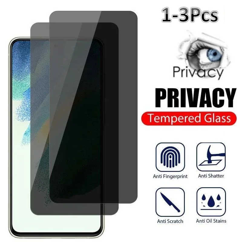 

1-3Pcs Privacy Tempered Glass Screen Protector for Vivo Y3S V25 Y73S X50 Lite Y11 V11 2019 S1 Pro V1945 Y11 2023 Anti-Spy