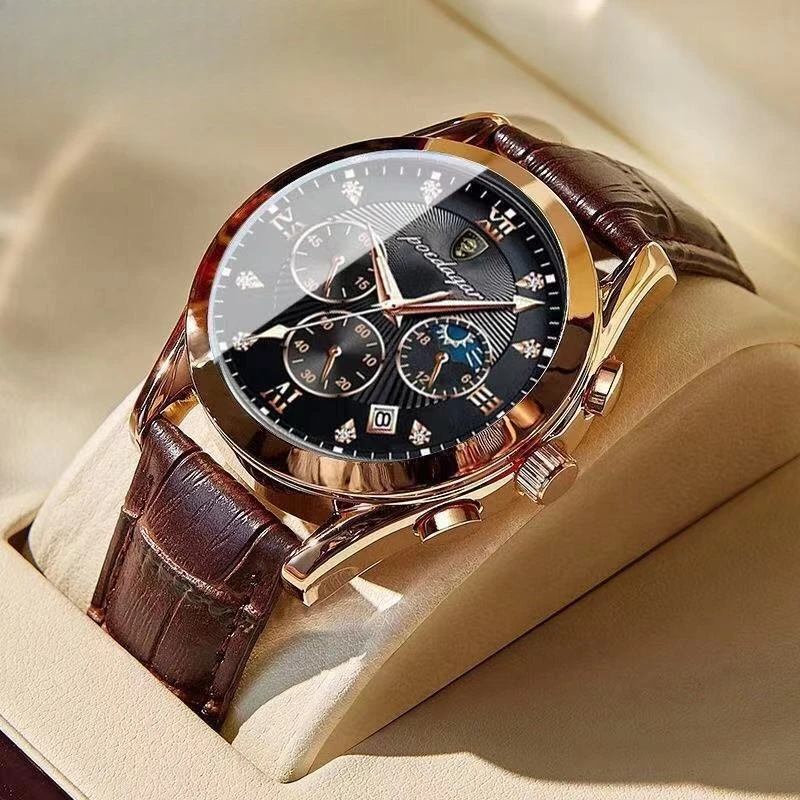 

Men's Watch Waterproof Student Calendar Luminous Trend Atmospheric Business Watch